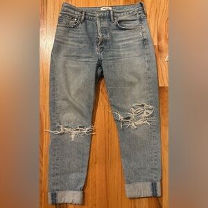 Agolde Light Blue Denim Jeans